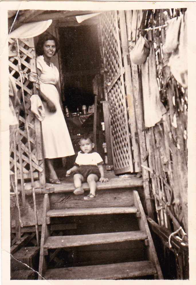 Mom and me